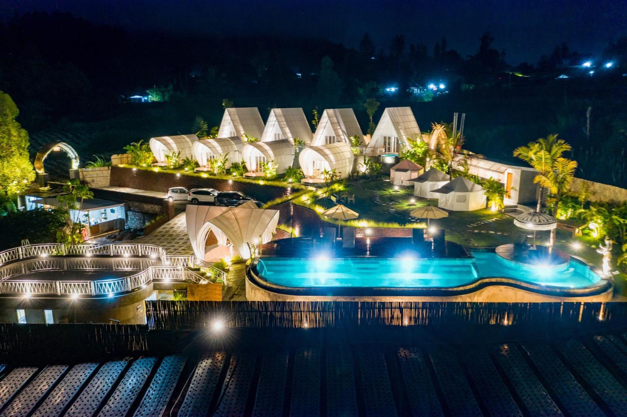 The Dewi Kintamani Luxury Glamping And Natural Hotspring Exteriér fotografie