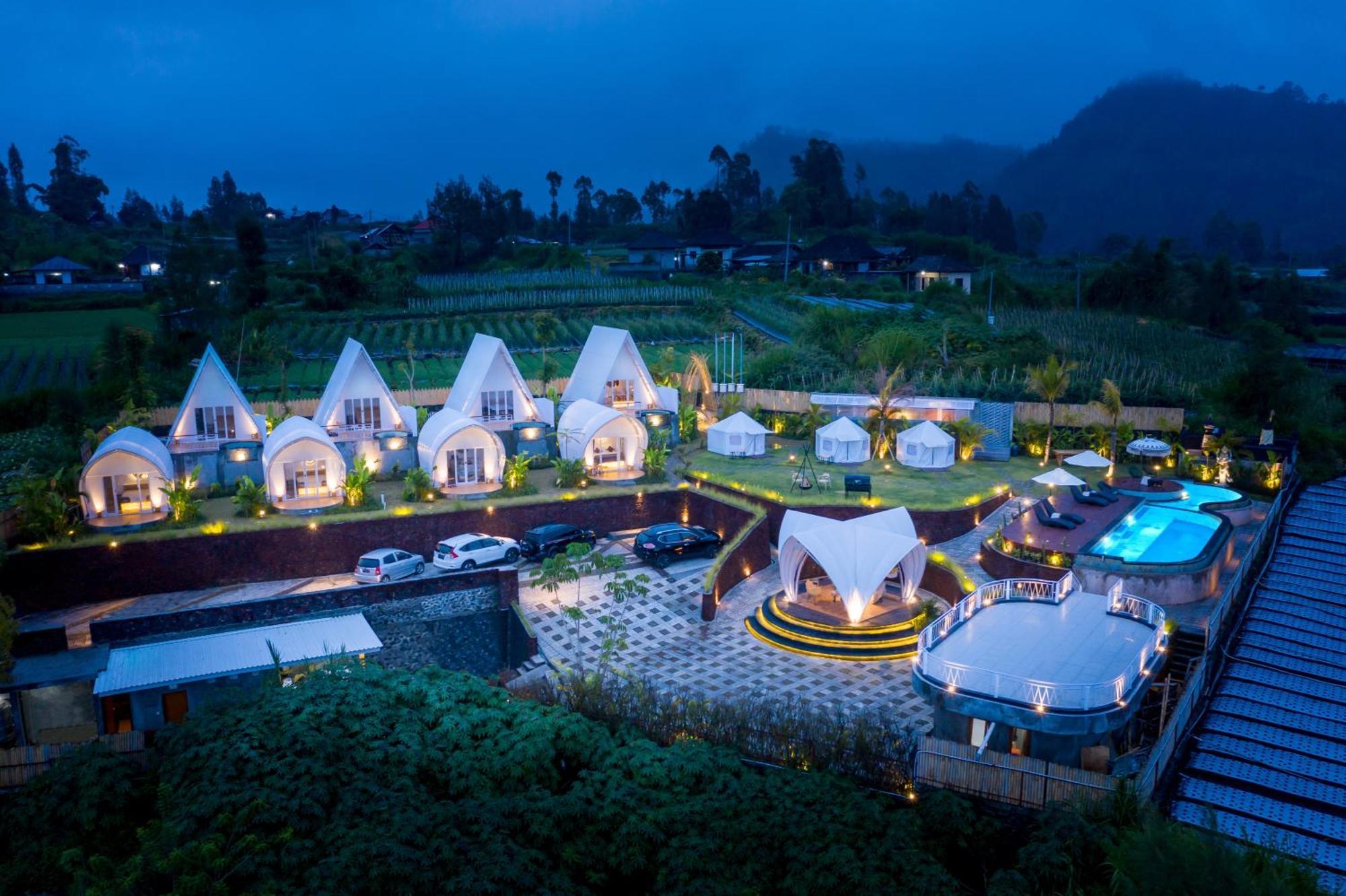 The Dewi Kintamani Luxury Glamping And Natural Hotspring Exteriér fotografie