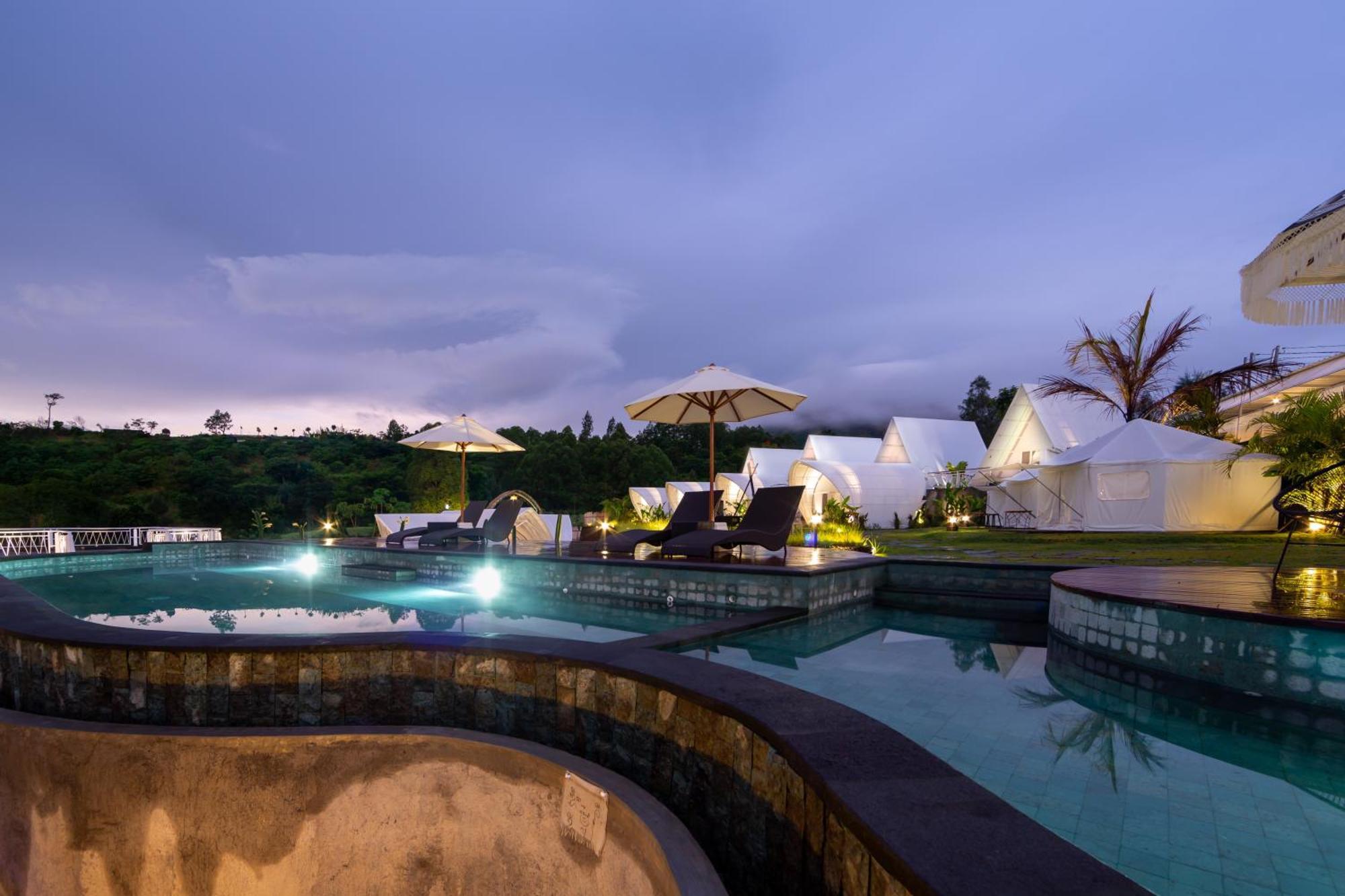 The Dewi Kintamani Luxury Glamping And Natural Hotspring Exteriér fotografie