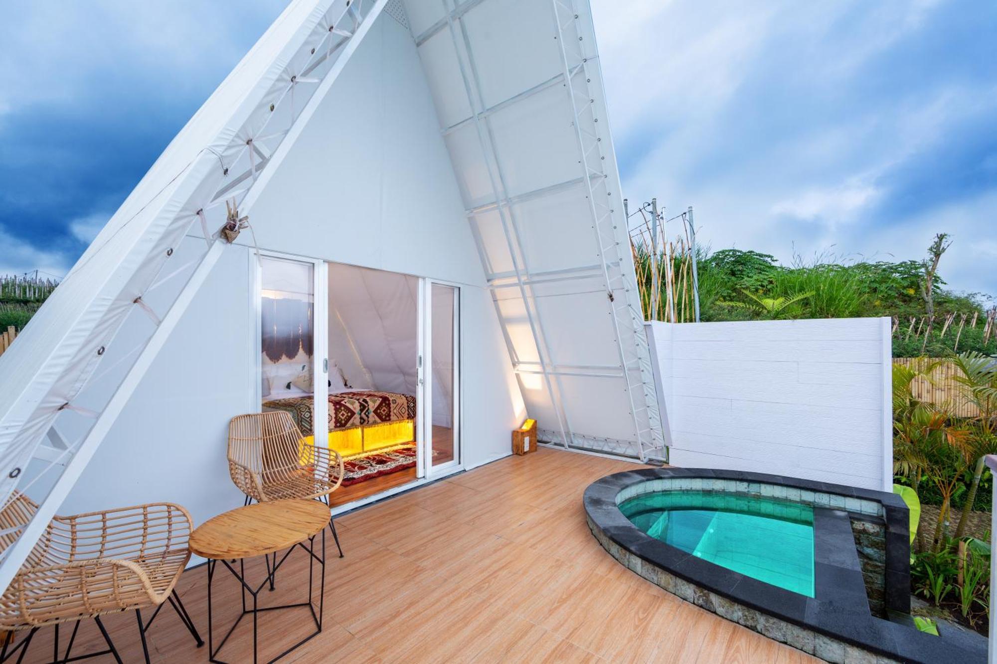 The Dewi Kintamani Luxury Glamping And Natural Hotspring Exteriér fotografie
