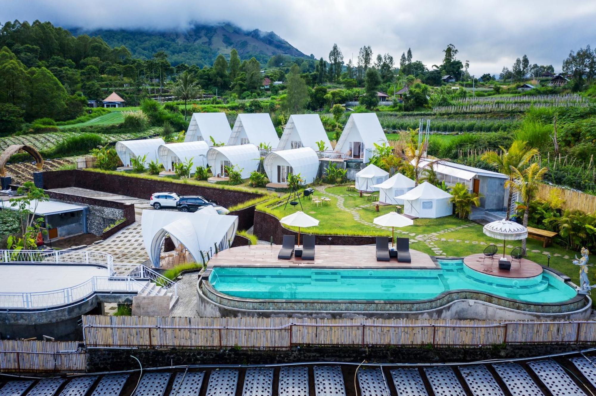 The Dewi Kintamani Luxury Glamping And Natural Hotspring Exteriér fotografie