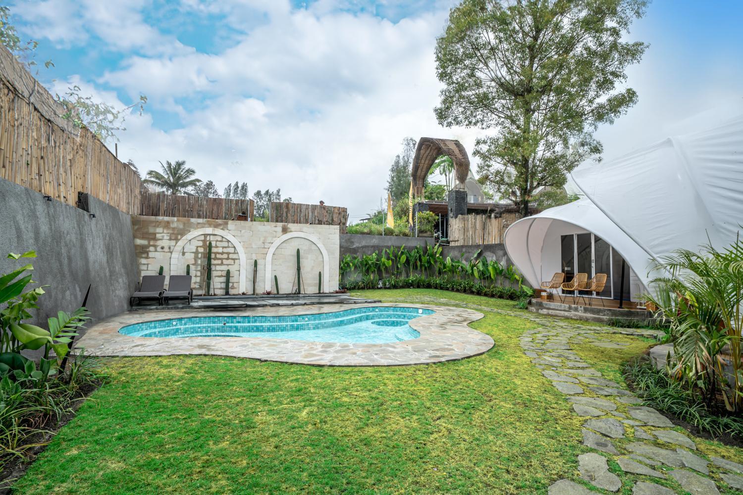 The Dewi Kintamani Luxury Glamping And Natural Hotspring Exteriér fotografie