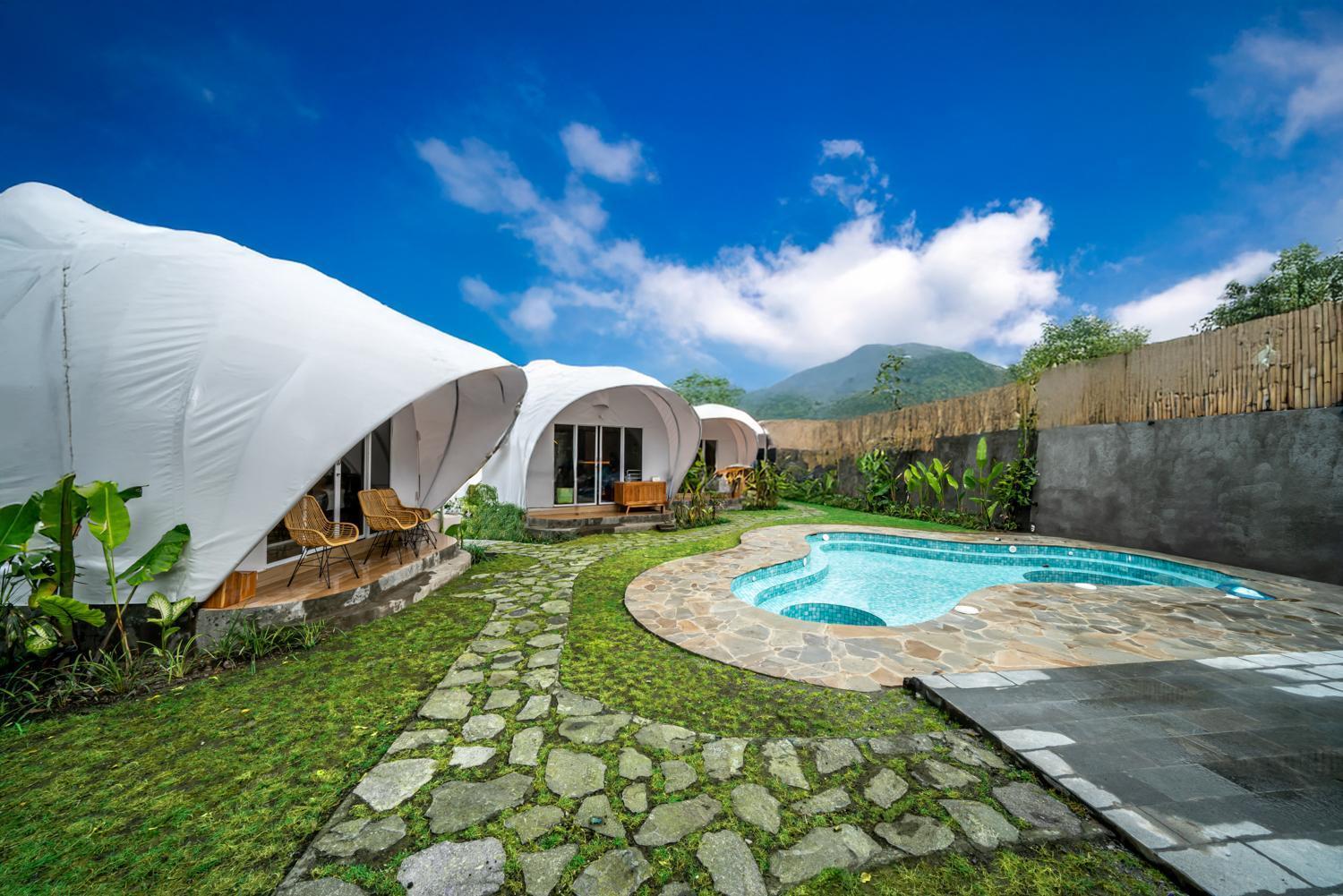 The Dewi Kintamani Luxury Glamping And Natural Hotspring Exteriér fotografie